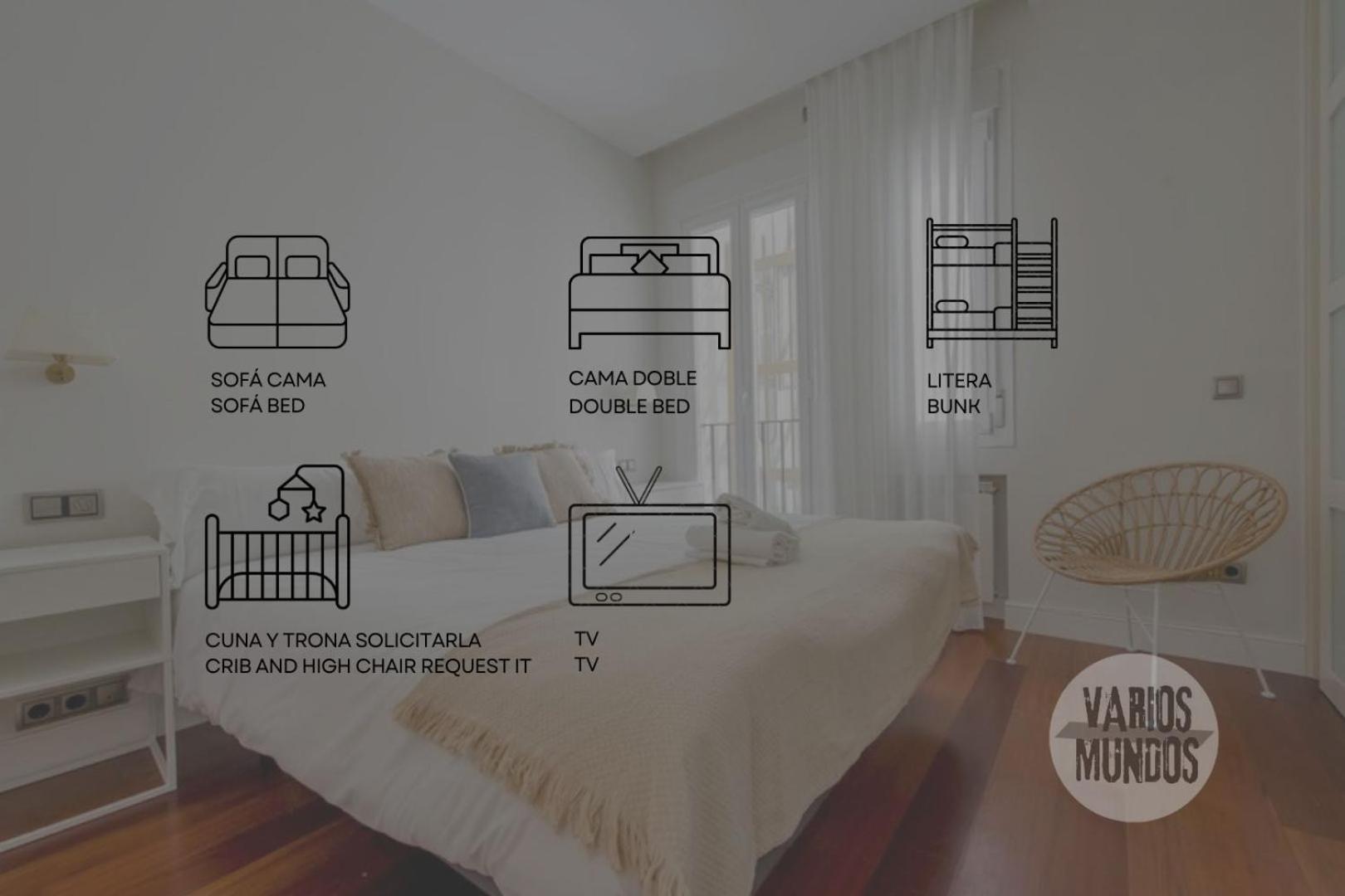 Premium Apt 10Pax En Plaza Espana-Gran Via Madrid Luaran gambar