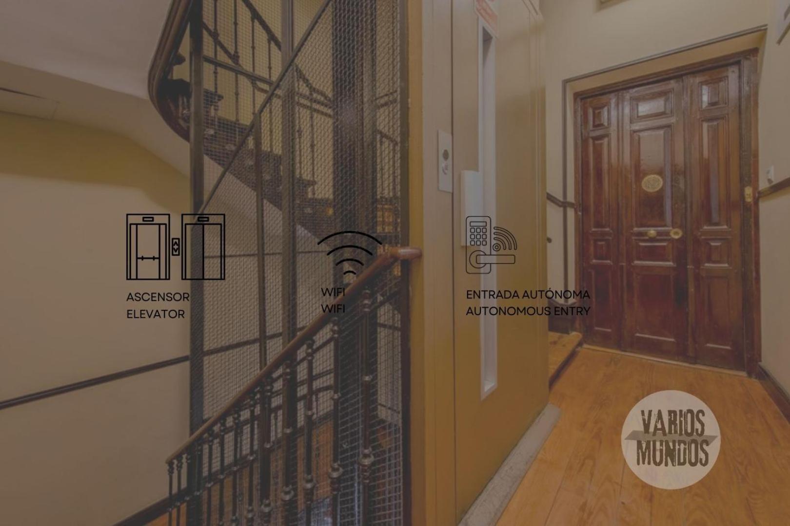 Premium Apt 10Pax En Plaza Espana-Gran Via Madrid Luaran gambar
